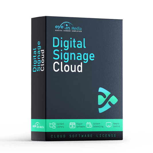 Digital Signage Cloud | 1 Player - Eye - In - Digital Signage Cloud | 1 Player