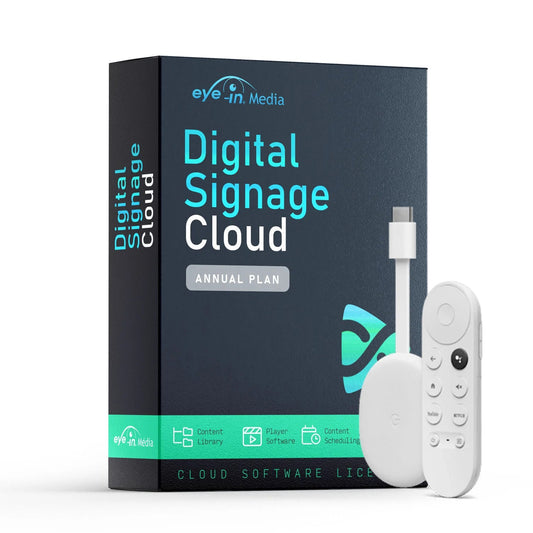 Digital Signage Cloud with Media Player | Annual Plan - Eye - In - Digital Signage Cloud with Media Player | Annual Plan